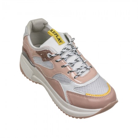 Sneaker Replay JS240011S 2636 White-Nude 